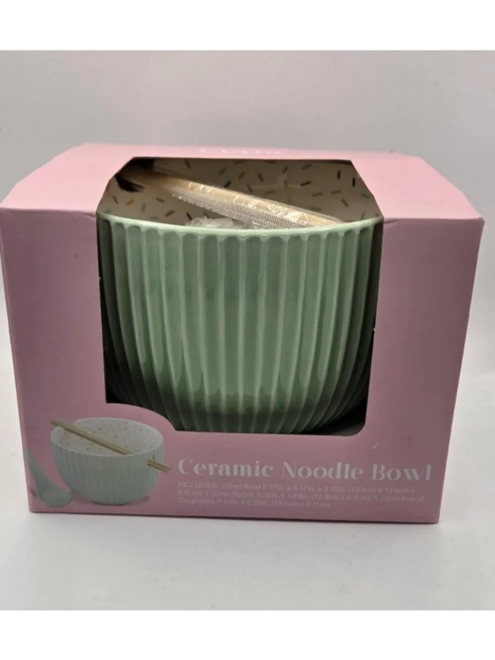Cerra Ceramic Noodle Bowl Set